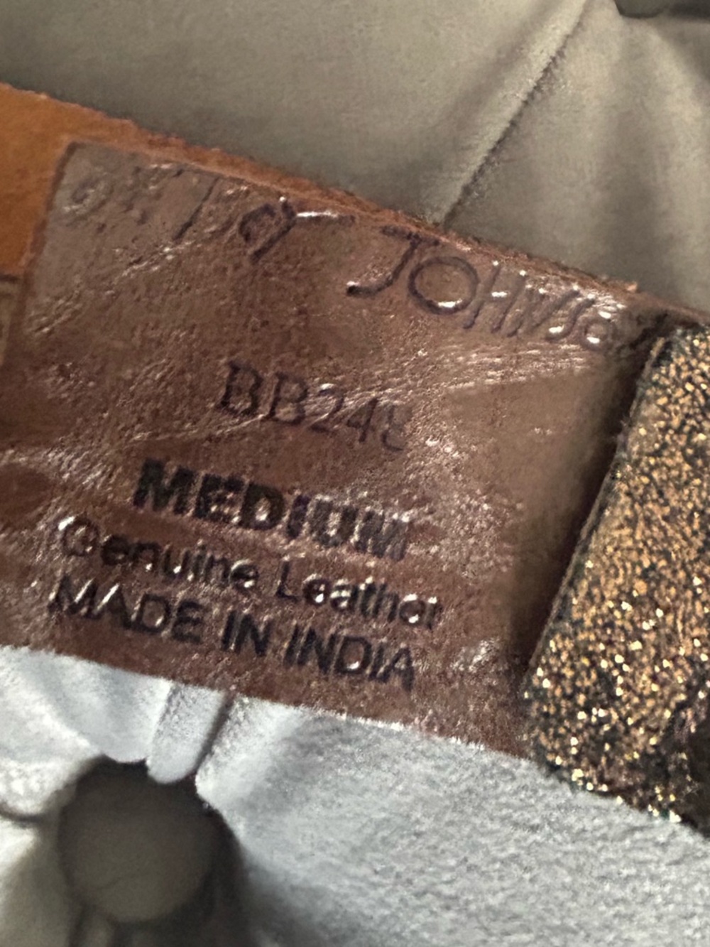 Betsey Johnson BoHo Leather Belt - Picture 6 of 10